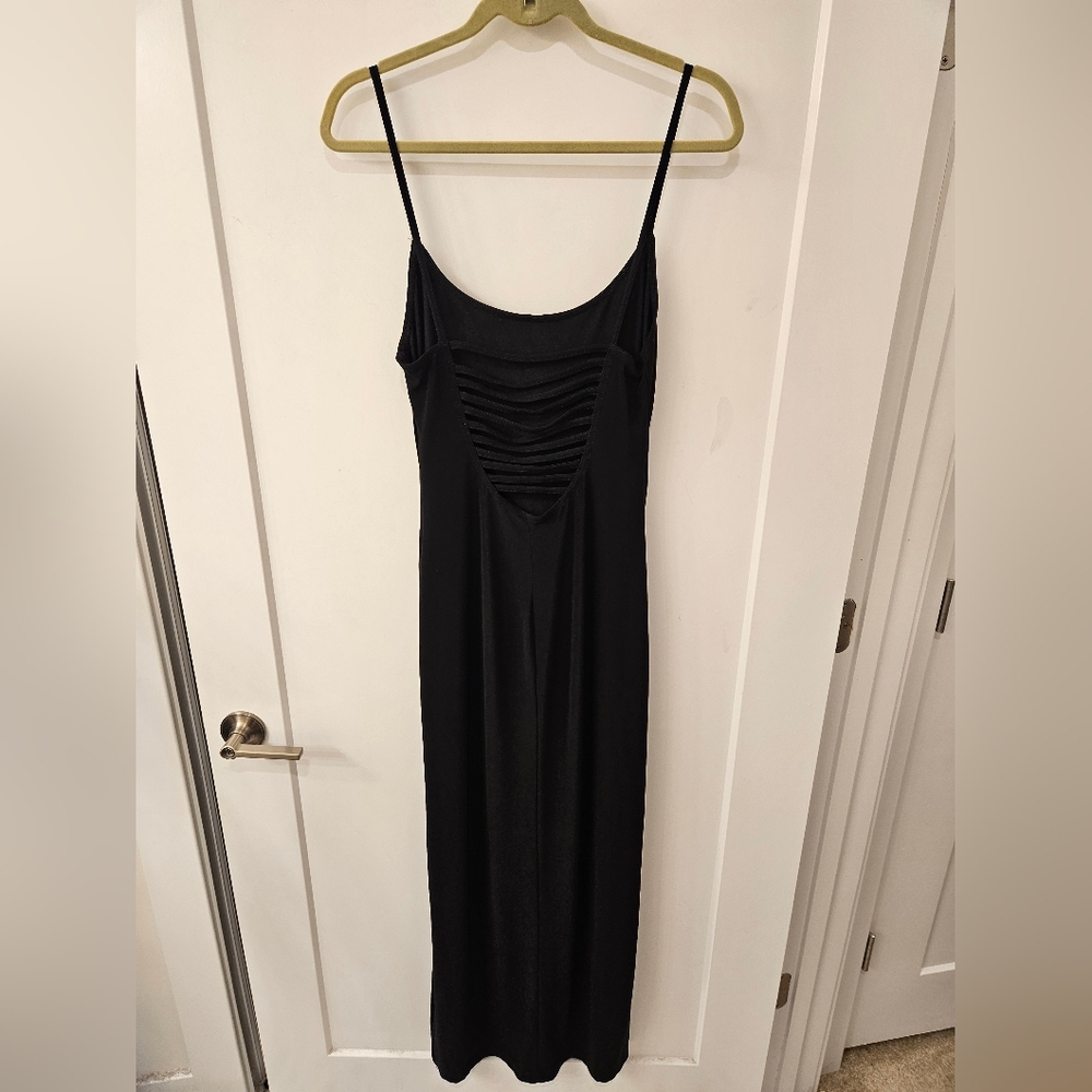 Vintage Hugo Buscati Sexy Black Cocktail/Evening Dress- NWT - Size L - Picture 6 of 10